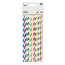 Strohhalme multicolor mix