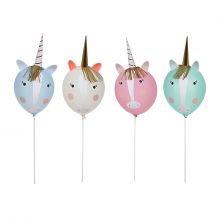 Luftballon-Set Einhorn
