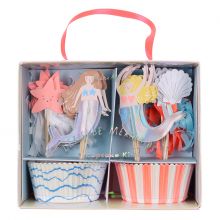 Cupcake-Set Meerjungfrau