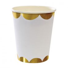 Pappbecher "Toot Sweet" Gold 