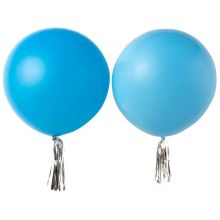 Maxi-Ballon, blau/hellblau