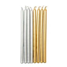 Kerzen Gold und Silber