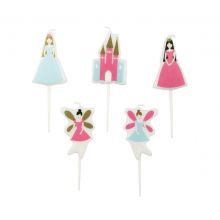 Caketopper Kerzen Prinzessin