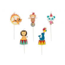 Caketopper Kerzen Zirkus