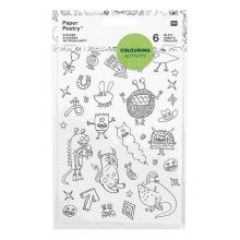 Sticker Colouring Activity