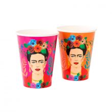 Pappbecher "Boho" Frida Kahlo