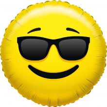 Folienballon Emoji Sonnenbrille