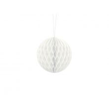 Wabenball Weiß 20 cm