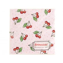 Serviette Kirsche