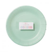 Pappteller pastell gemischt