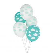 Luftballons Wolken