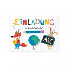 Postkartenset "Einladung zum Schulanfang"