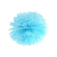 Pompom Himmelblau 25 cm