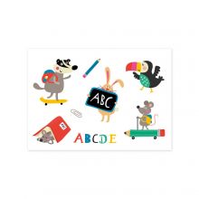 Tattoos "Schule ABC"