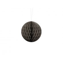 Wabenball Dunkelgrau 10 cm
